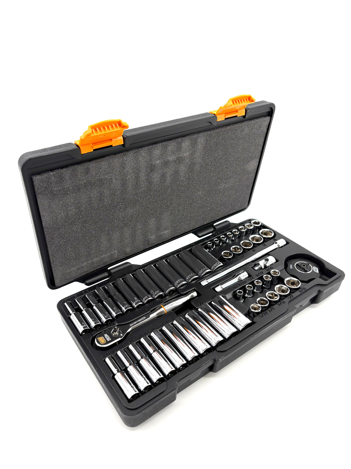 Socket Set, 1/4" DR. SAE/METRIC STD. & DEEP (51 PCS.)