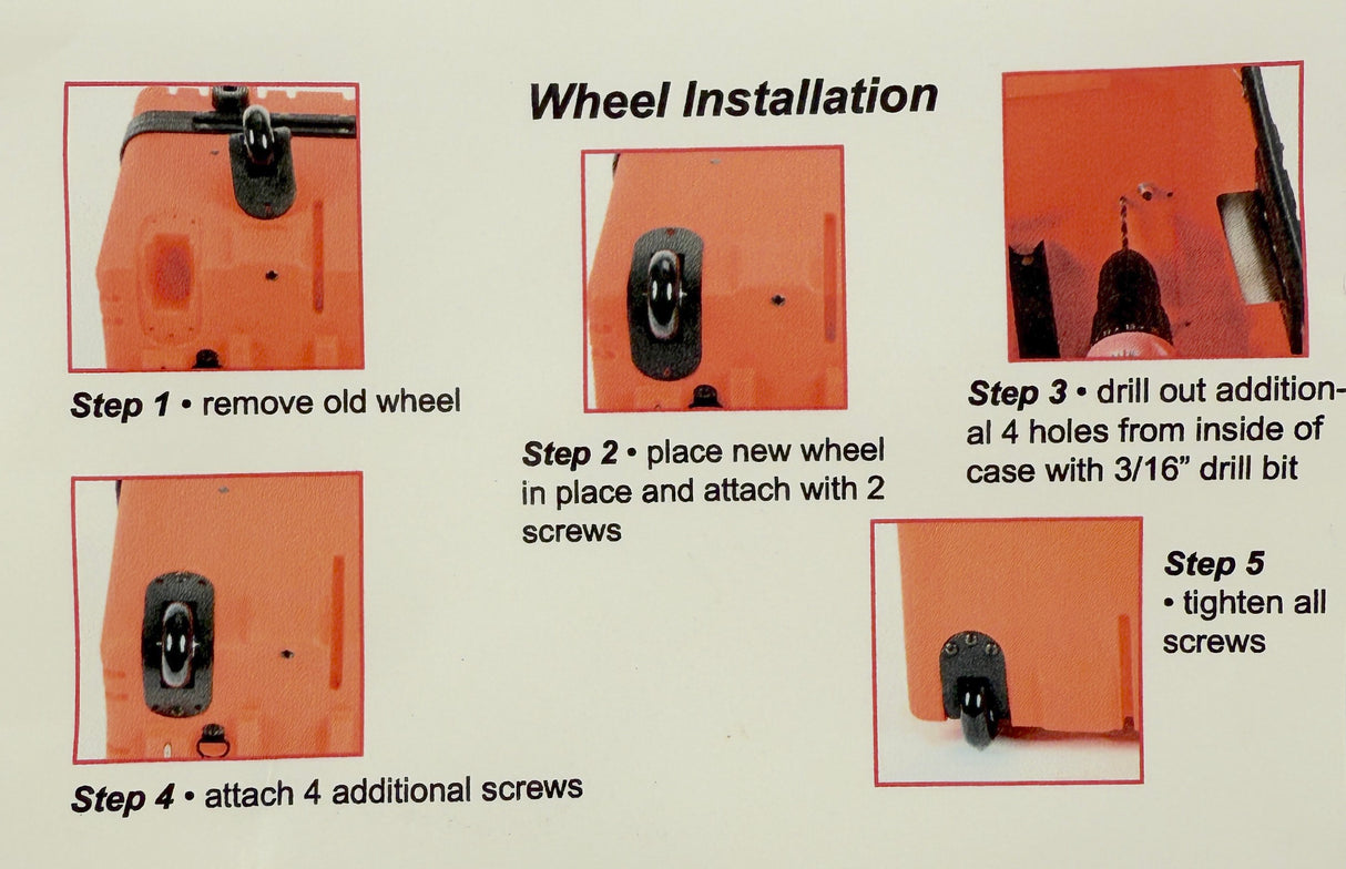 Wheel, Plastic Housing