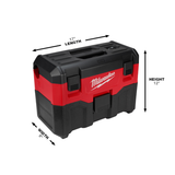 TM 18 2 Gallon Wet/Dry Vacuum (No Battery)