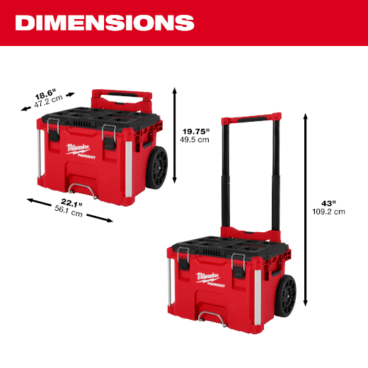 Packout, Tool Box Rolling 16"