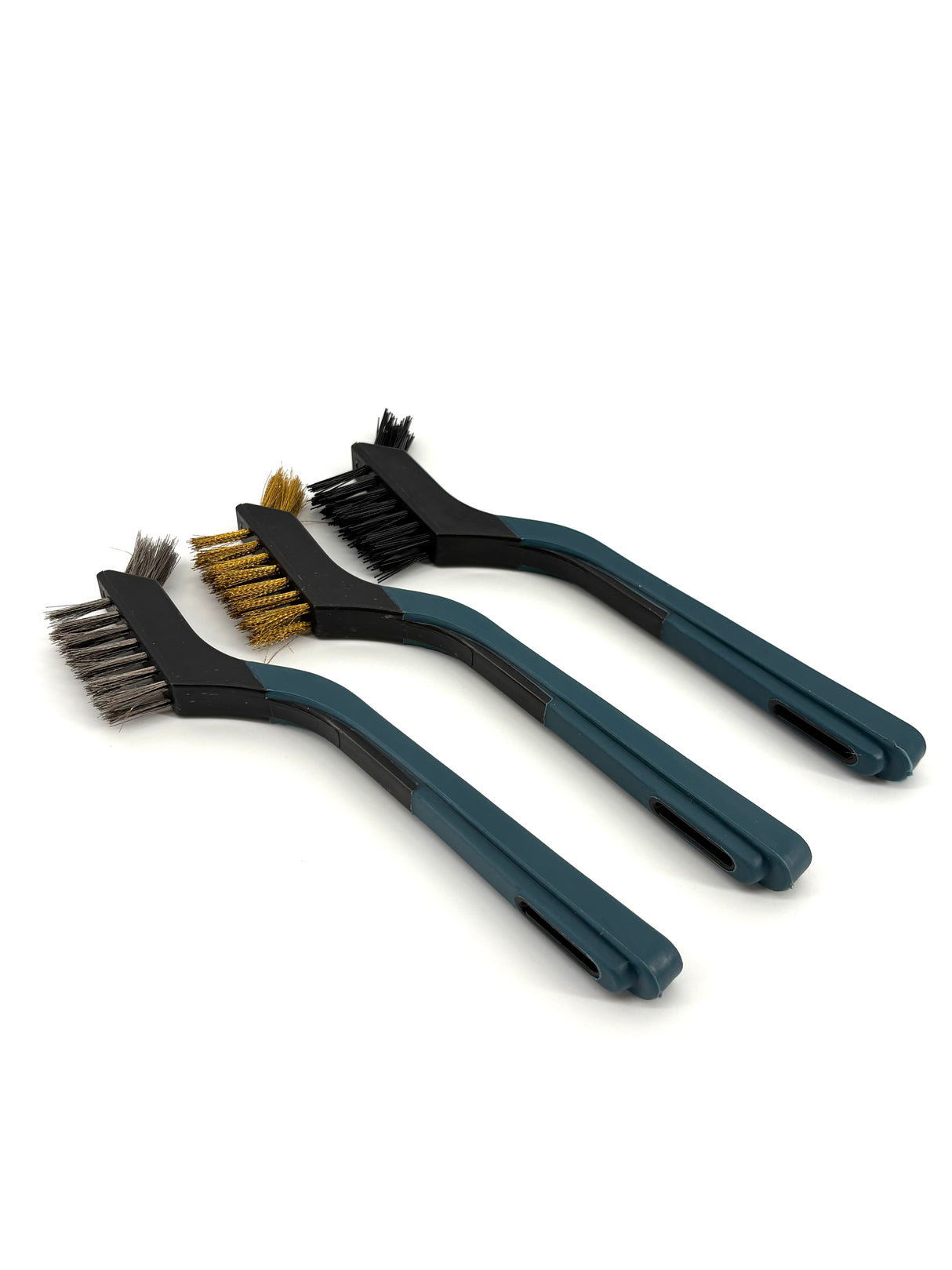 Brush Set Mini, Nylon, Brass, Stainless  (3 PCS.)
