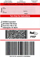 Parts Return Label