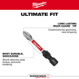Screwdriver Bit Set, Shockwave Impact Set (26 PCS.)