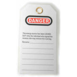 Tool, Lockout Tags (10 pcs), Red Striped P764324-649